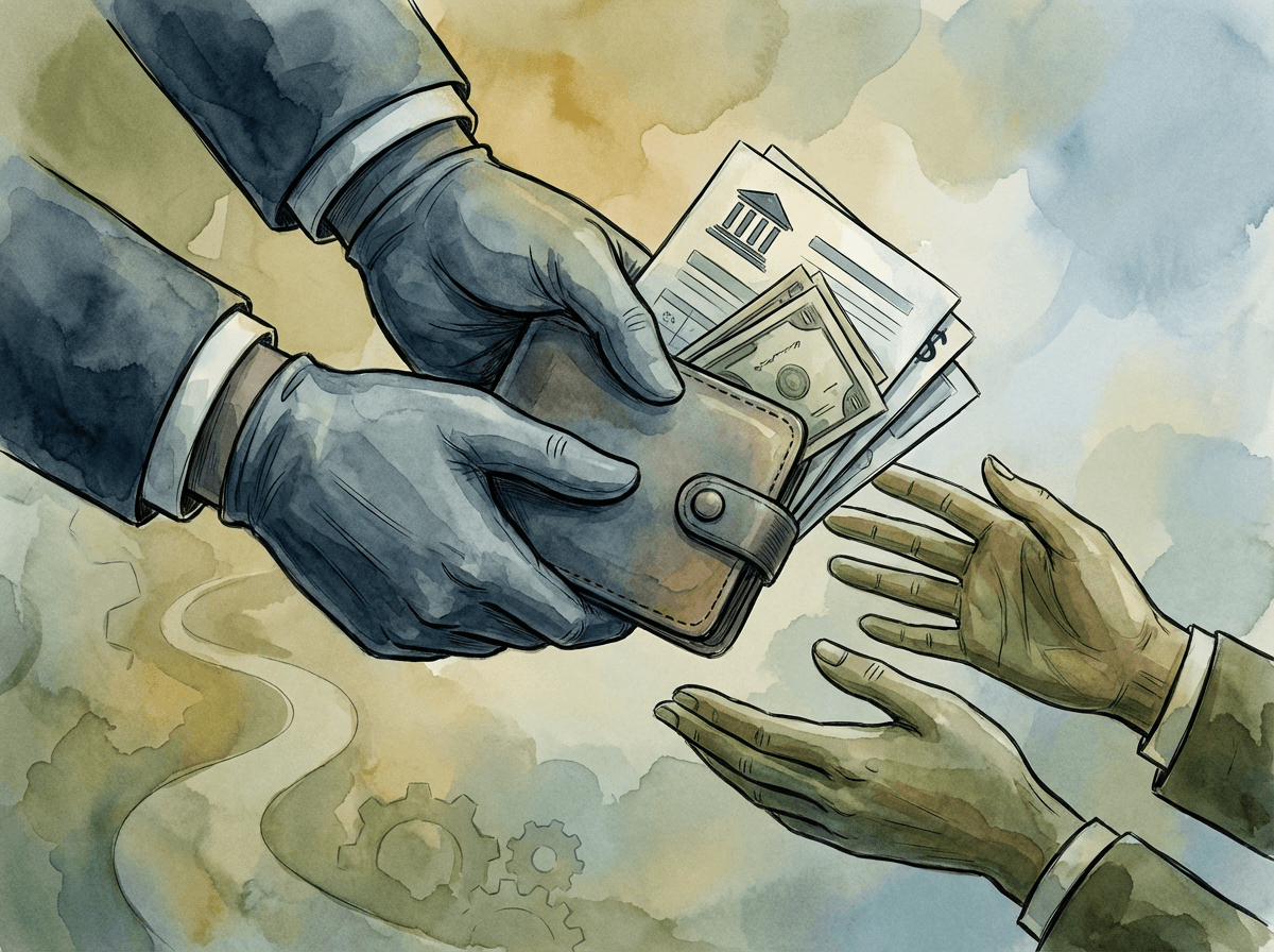 Sinais de controle financeiro em relacionamentos