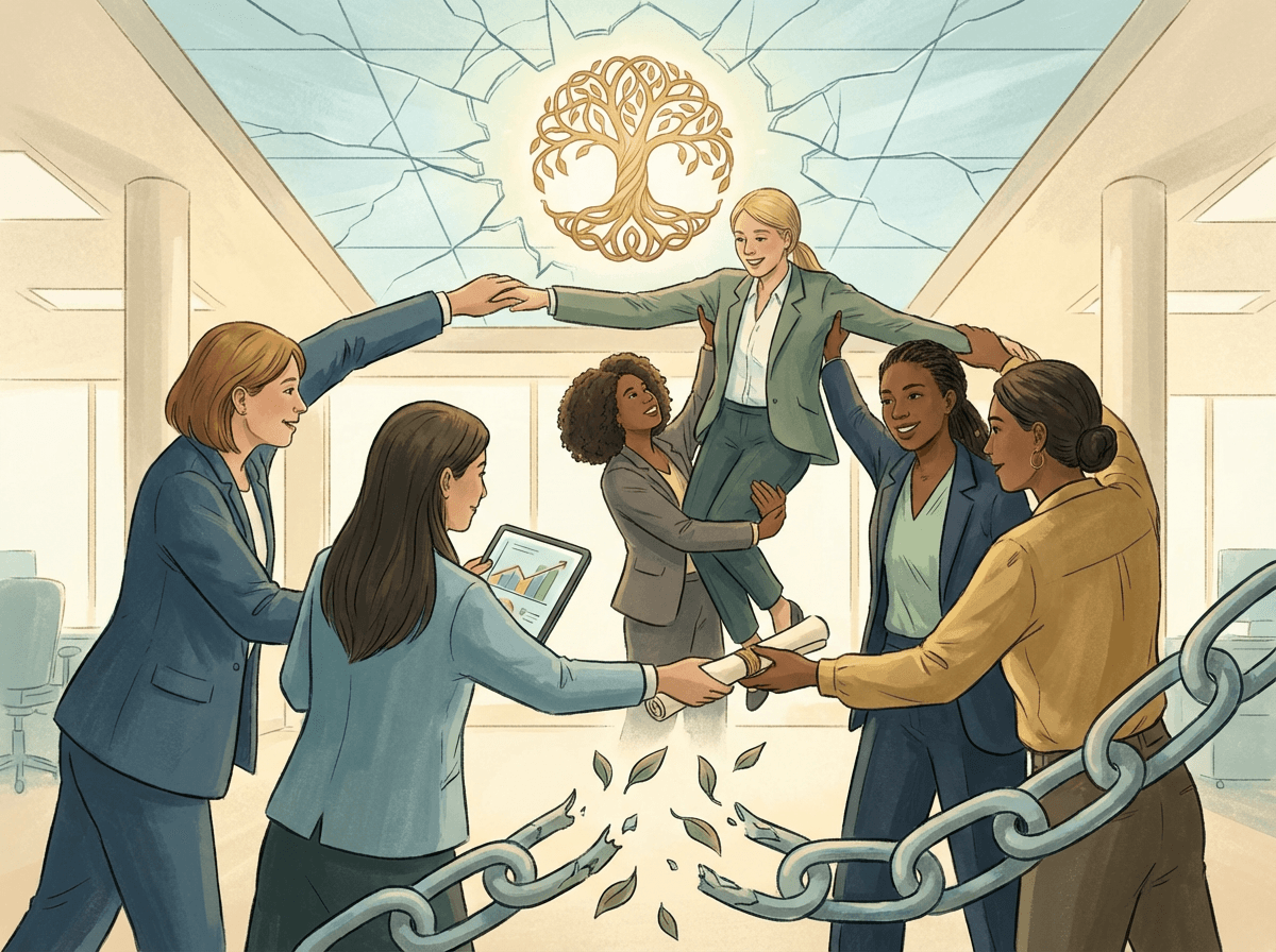 Sororidade e colaboração no trabalho