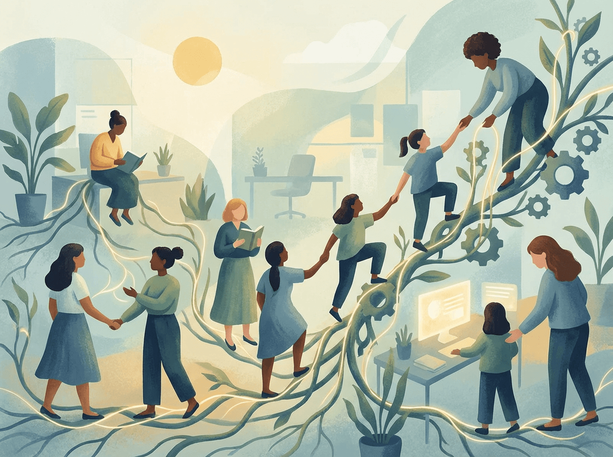 Rede de apoio feminina no trabalho