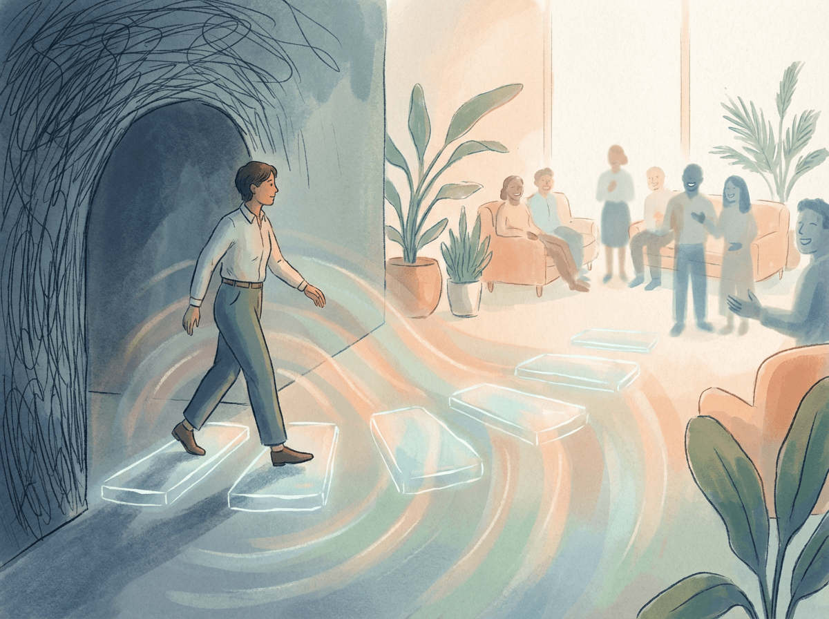 Superando a ansiedade social gradualmente