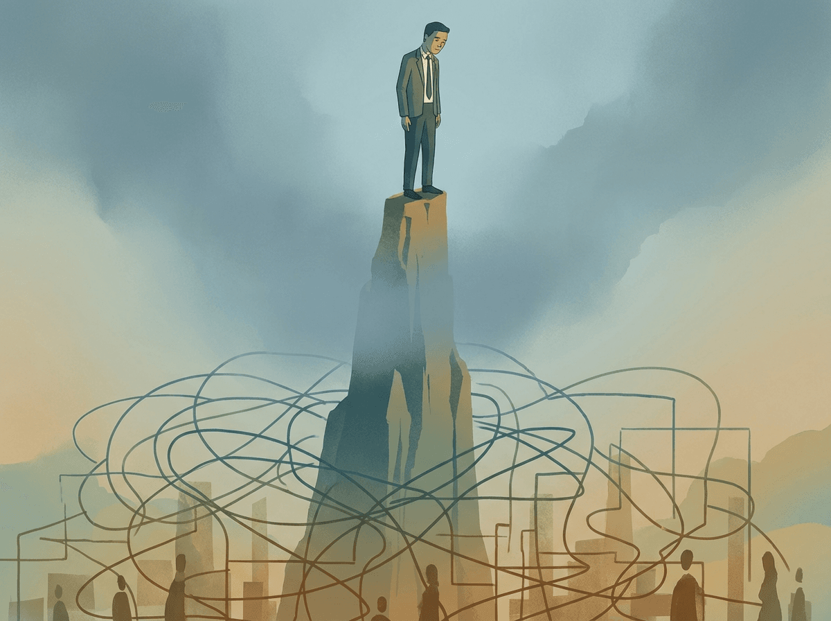 Solidão no topo da liderança