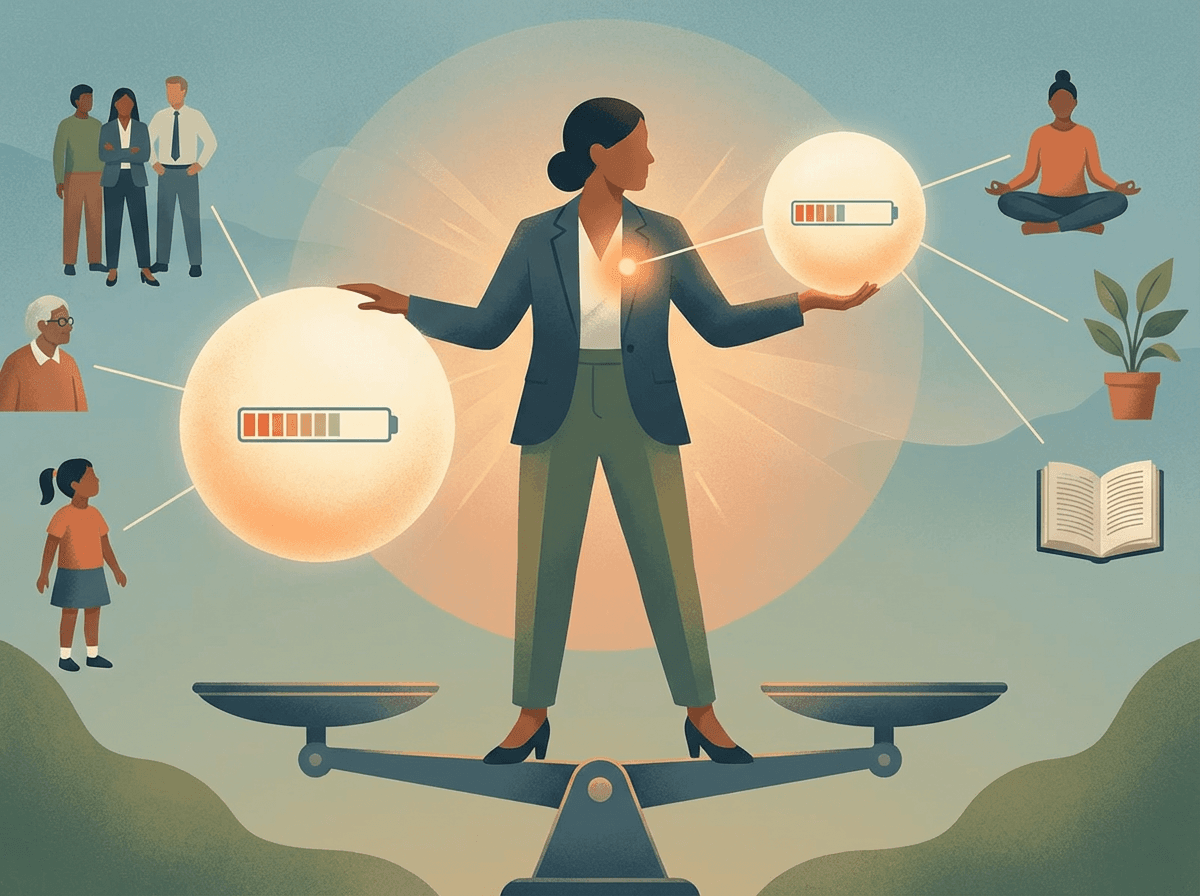 Equilibrando cuidado e autocuidado