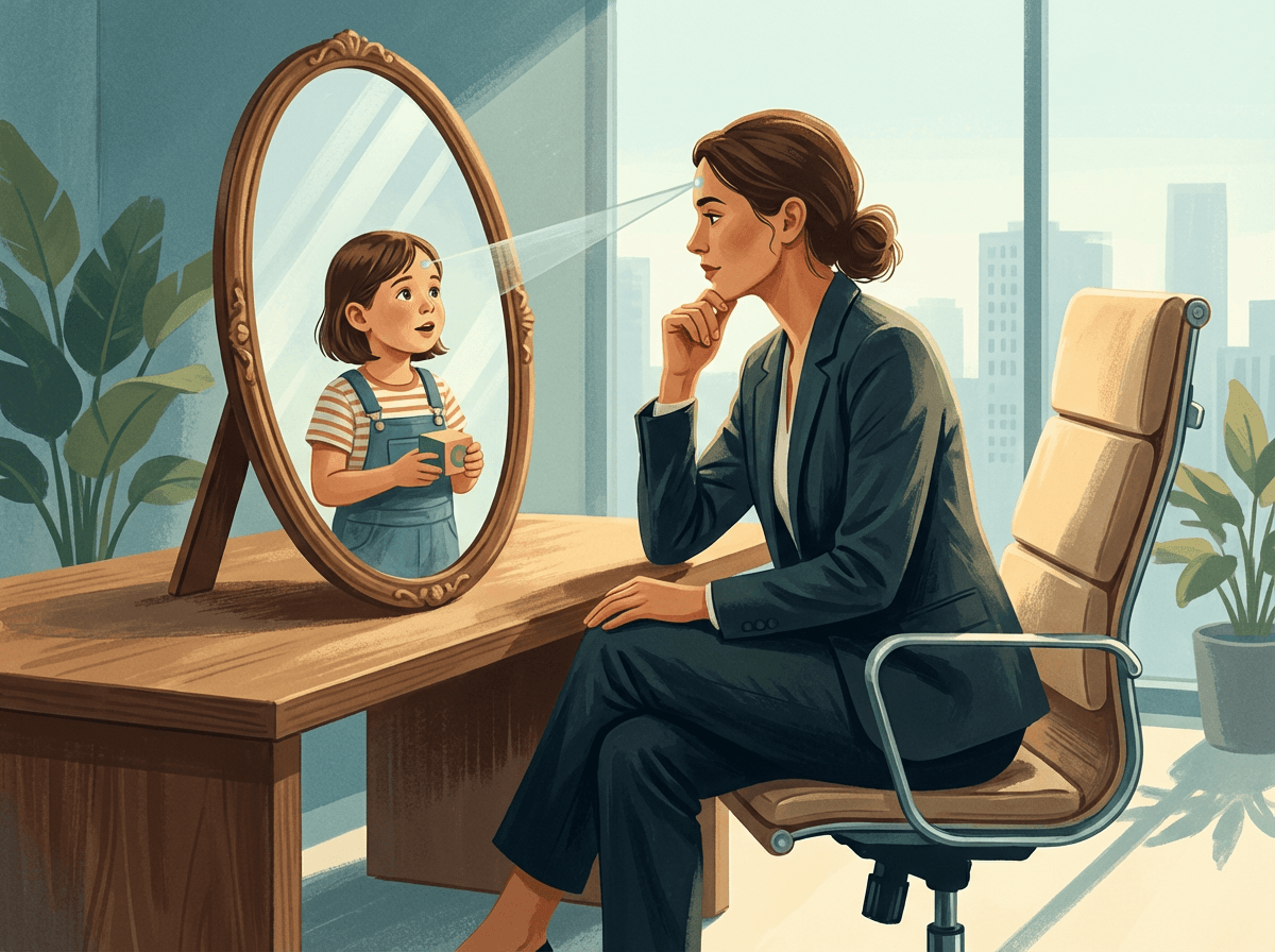 Reflexão sobre padrões da infância na liderança