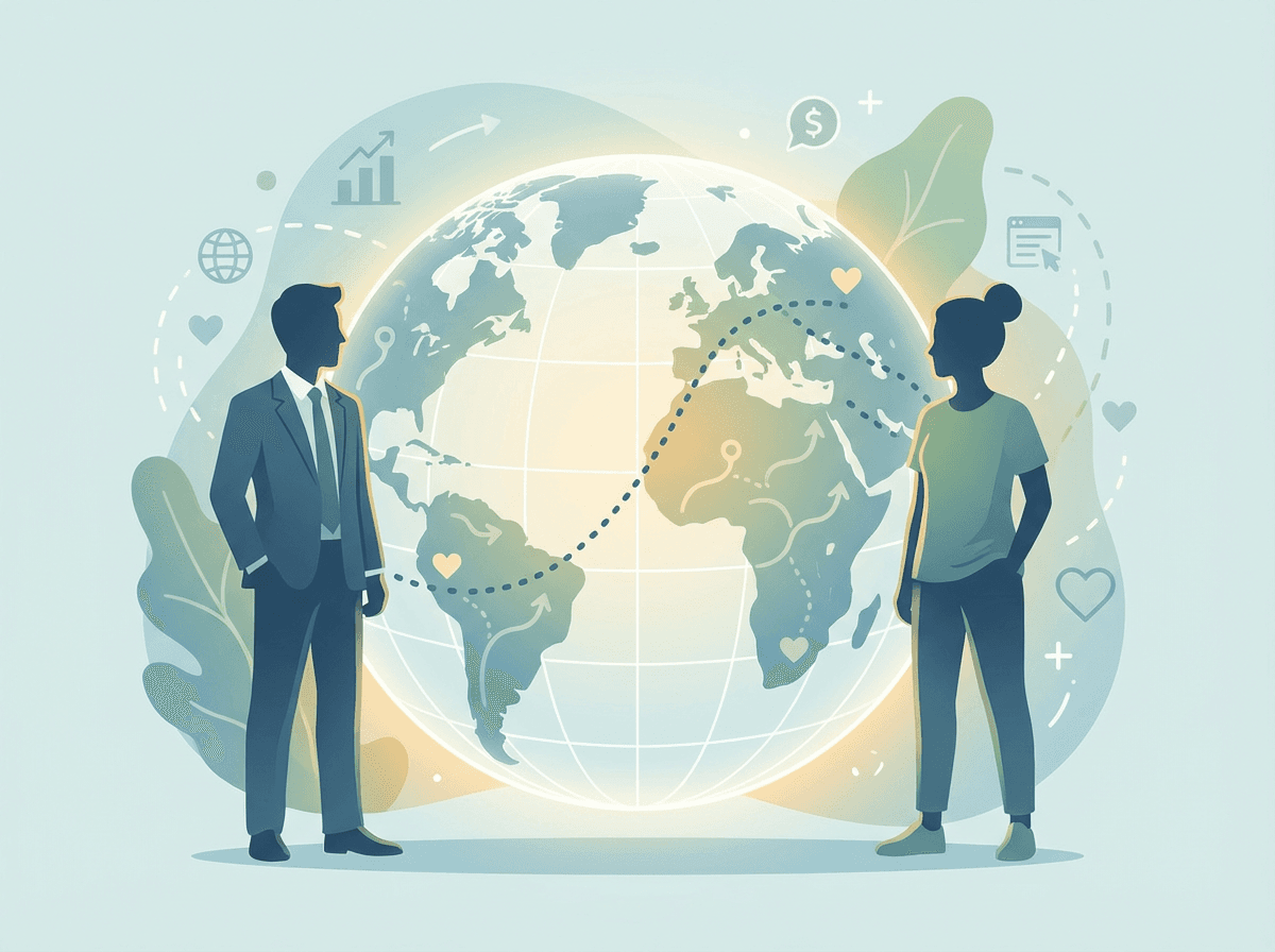 Conexão através da distância