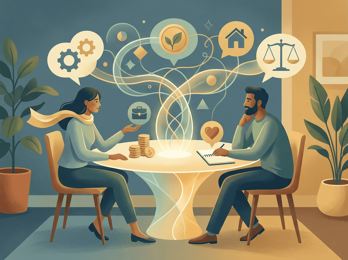 Comunicação sobre finanças no casal