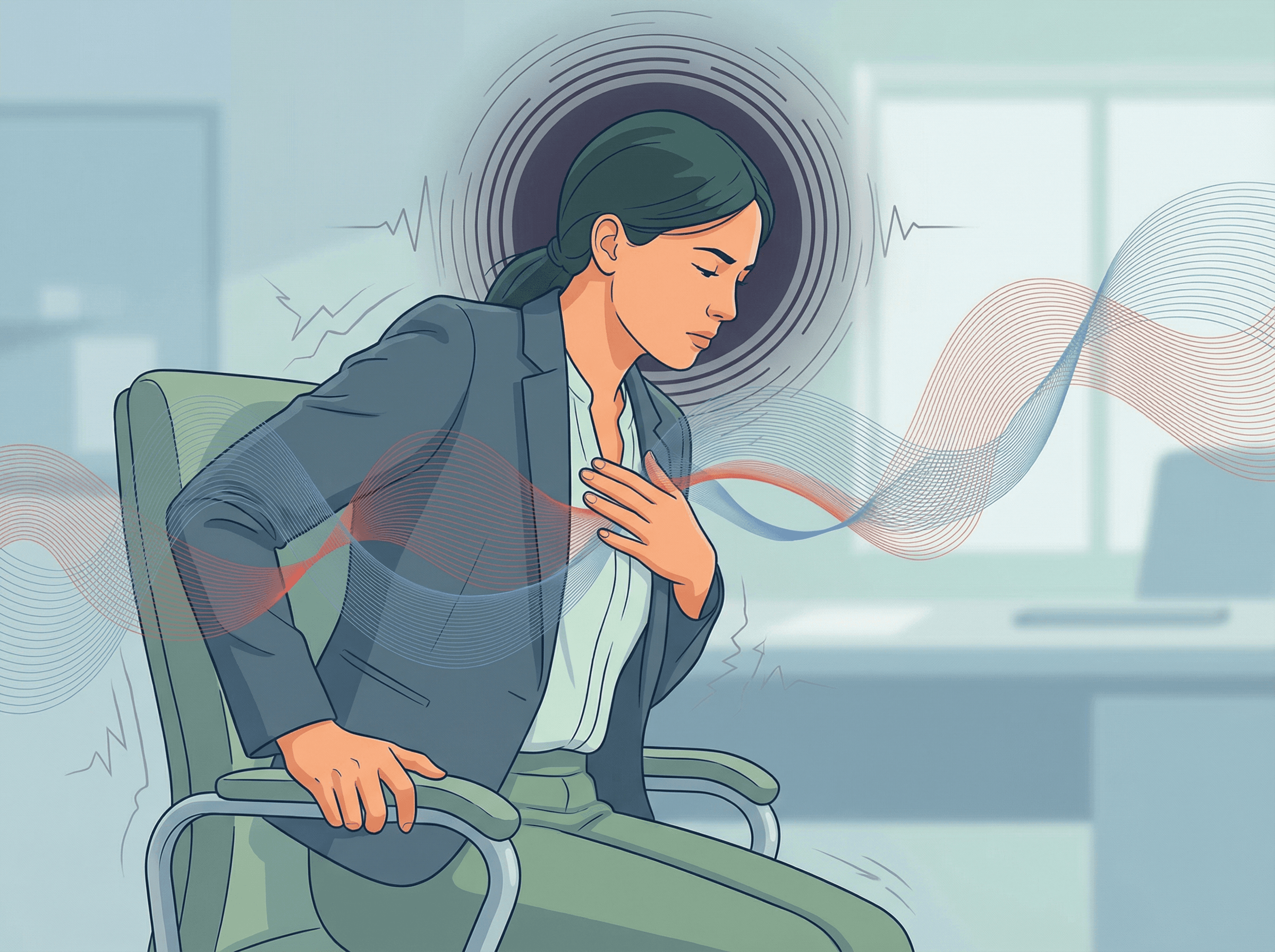 Os sintomas físicos do ataque de pânico podem ser intensos mas não são perigosos