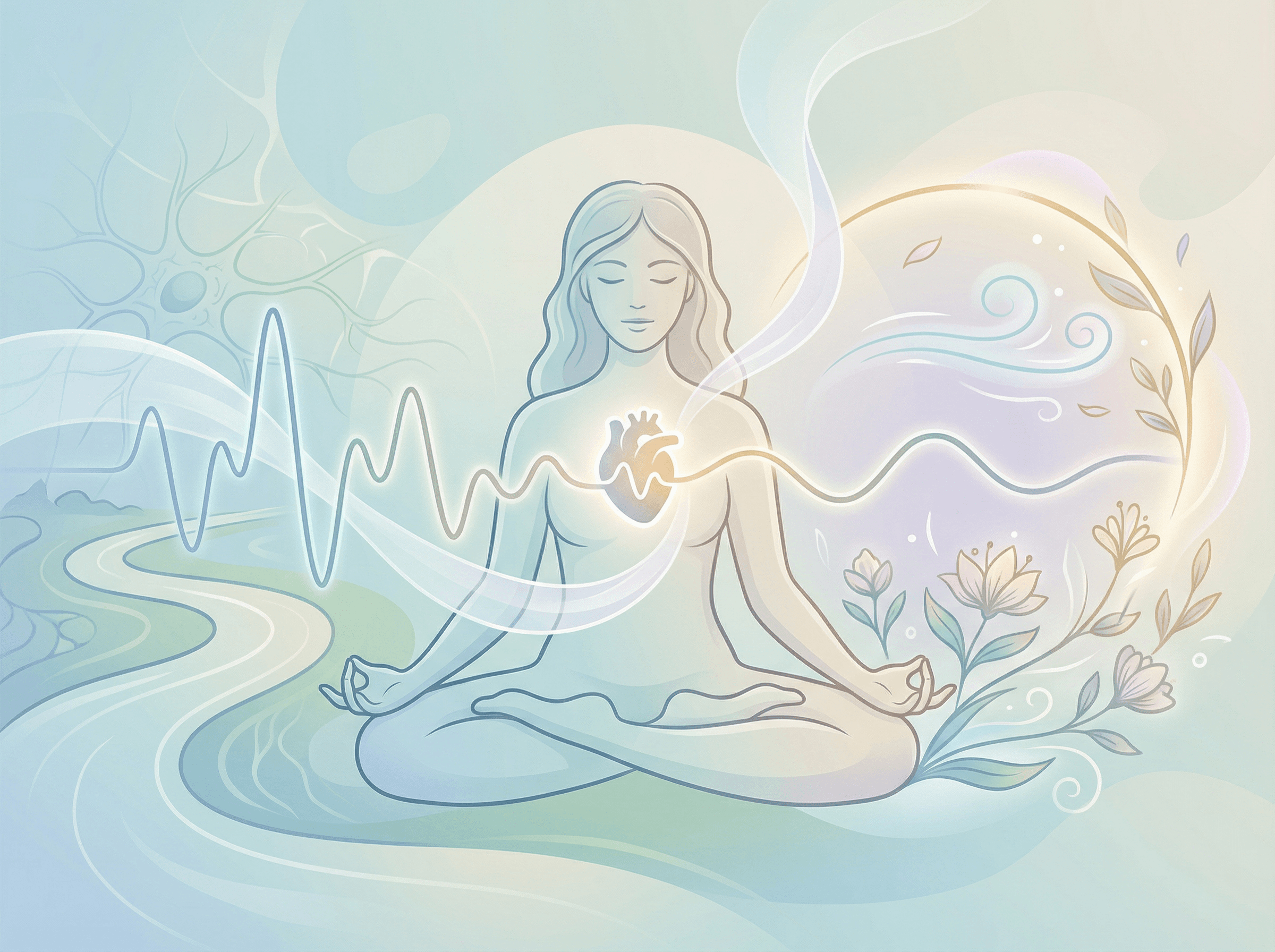 A coerência cardíaca equilibra o sistema nervoso para melhor resposta ao estresse