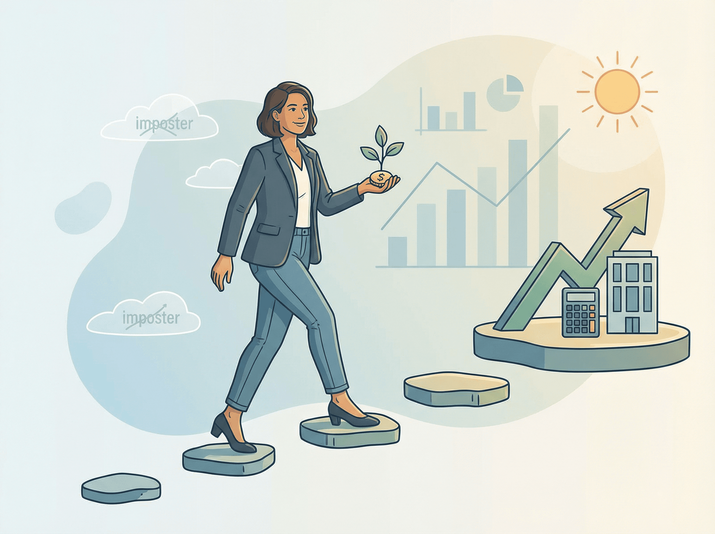 Construindo confiança financeira através de passos graduais