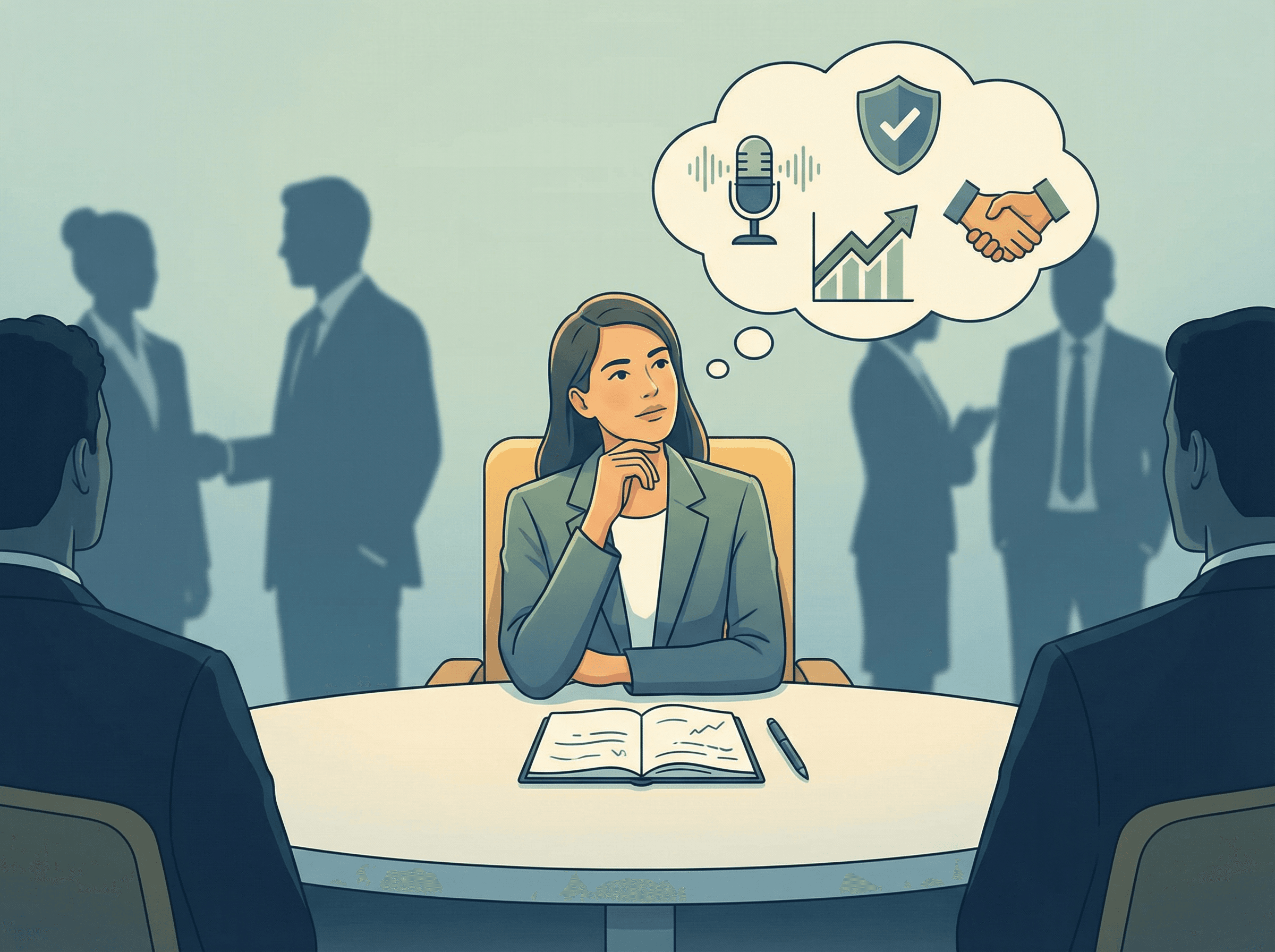 Desenvolvendo assertividade e confiança para reuniões