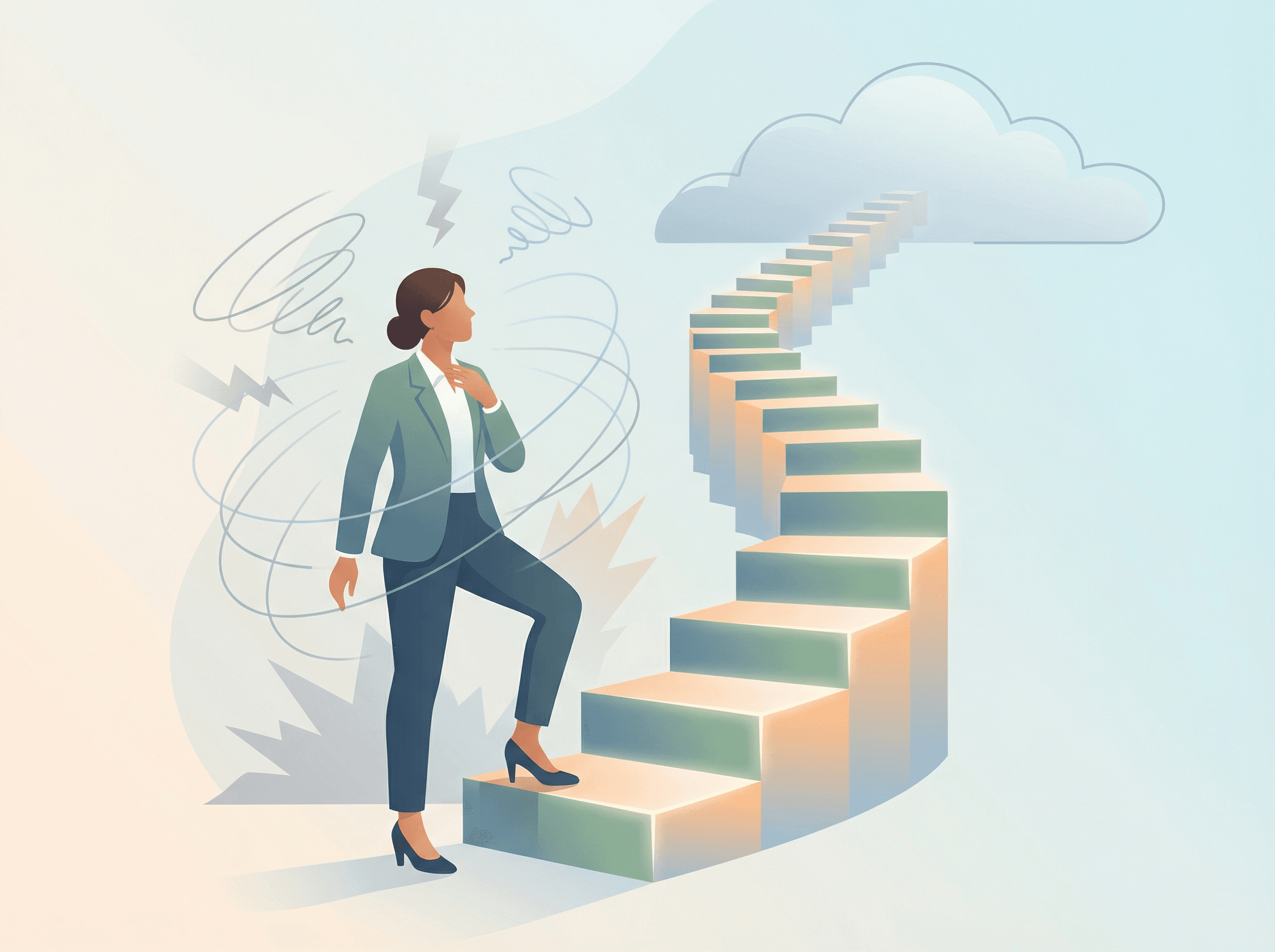 Hesitando diante da oportunidade de crescimento