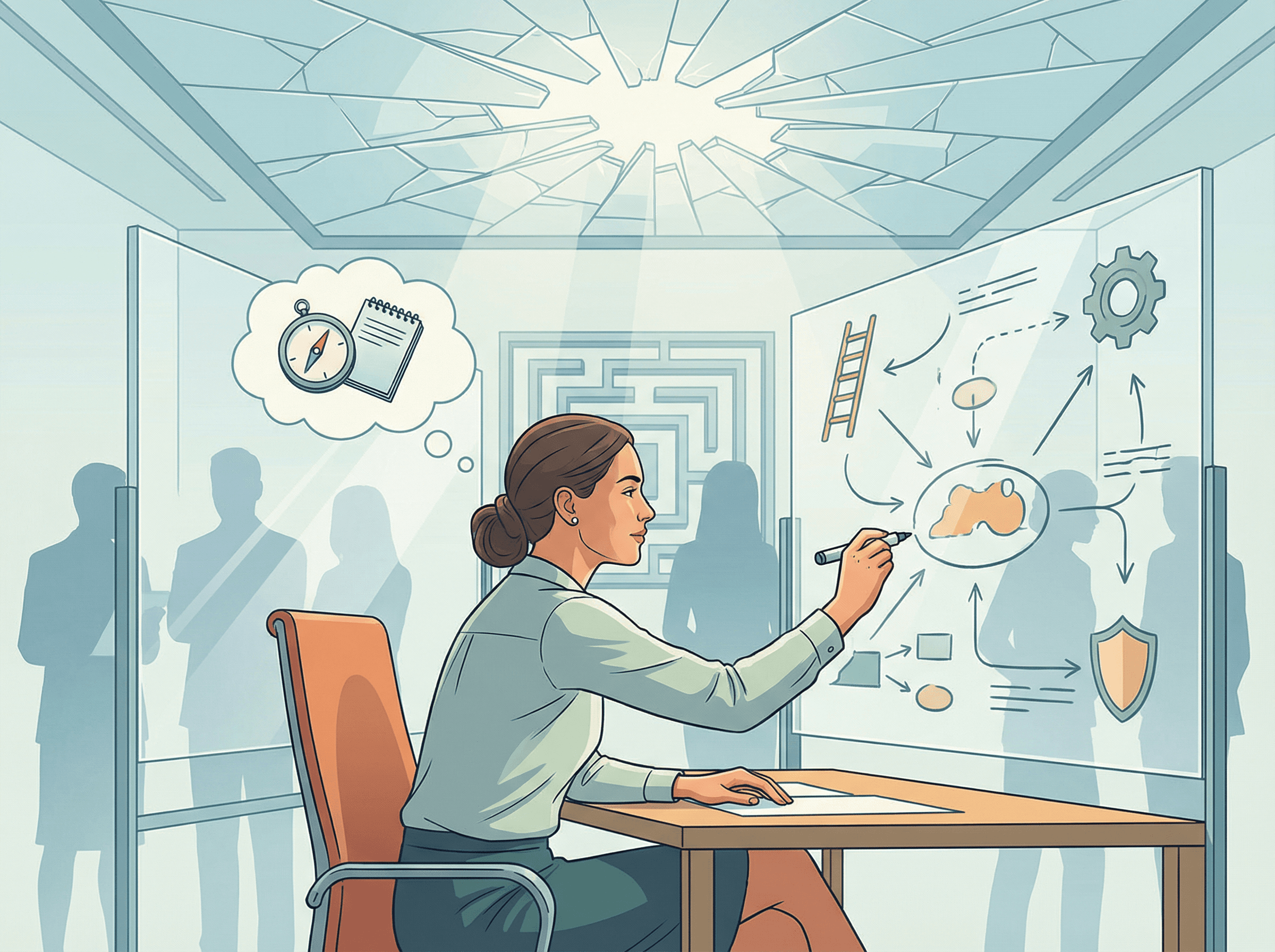 Desenvolvendo estratégias para navegar barreiras organizacionais