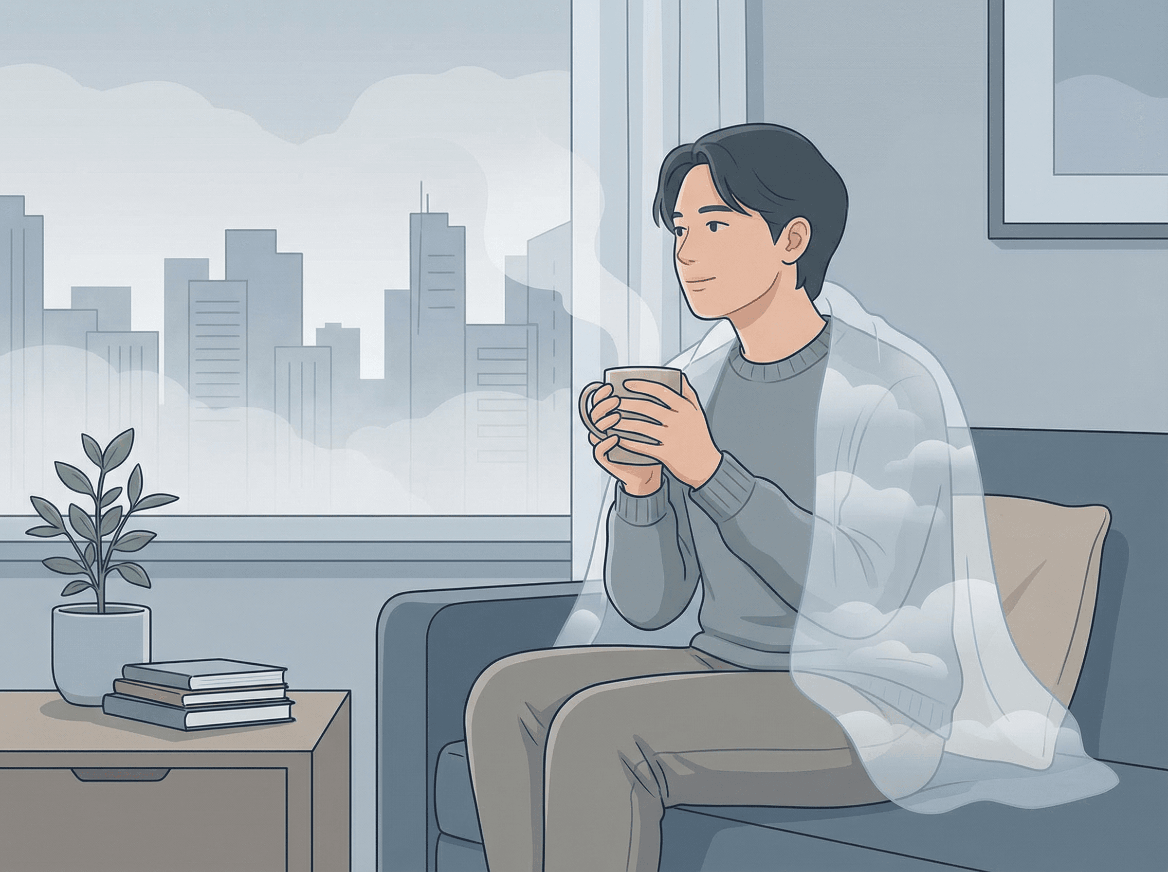 Vivendo com depressão persistente normalizada