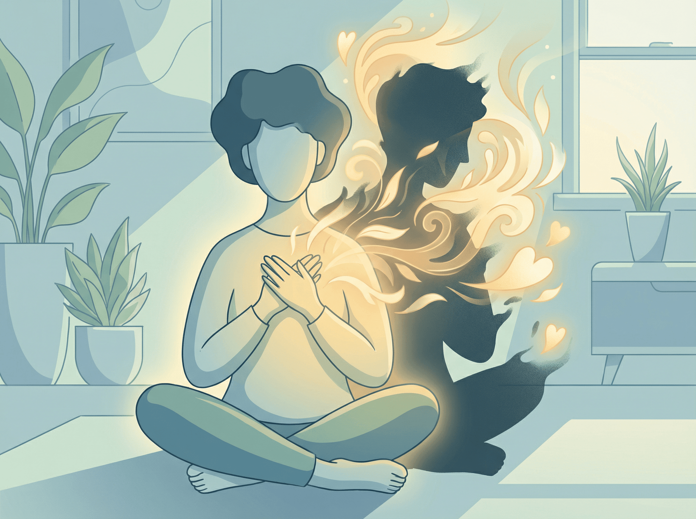 Transformando a voz crítica interna através da autocompaixão