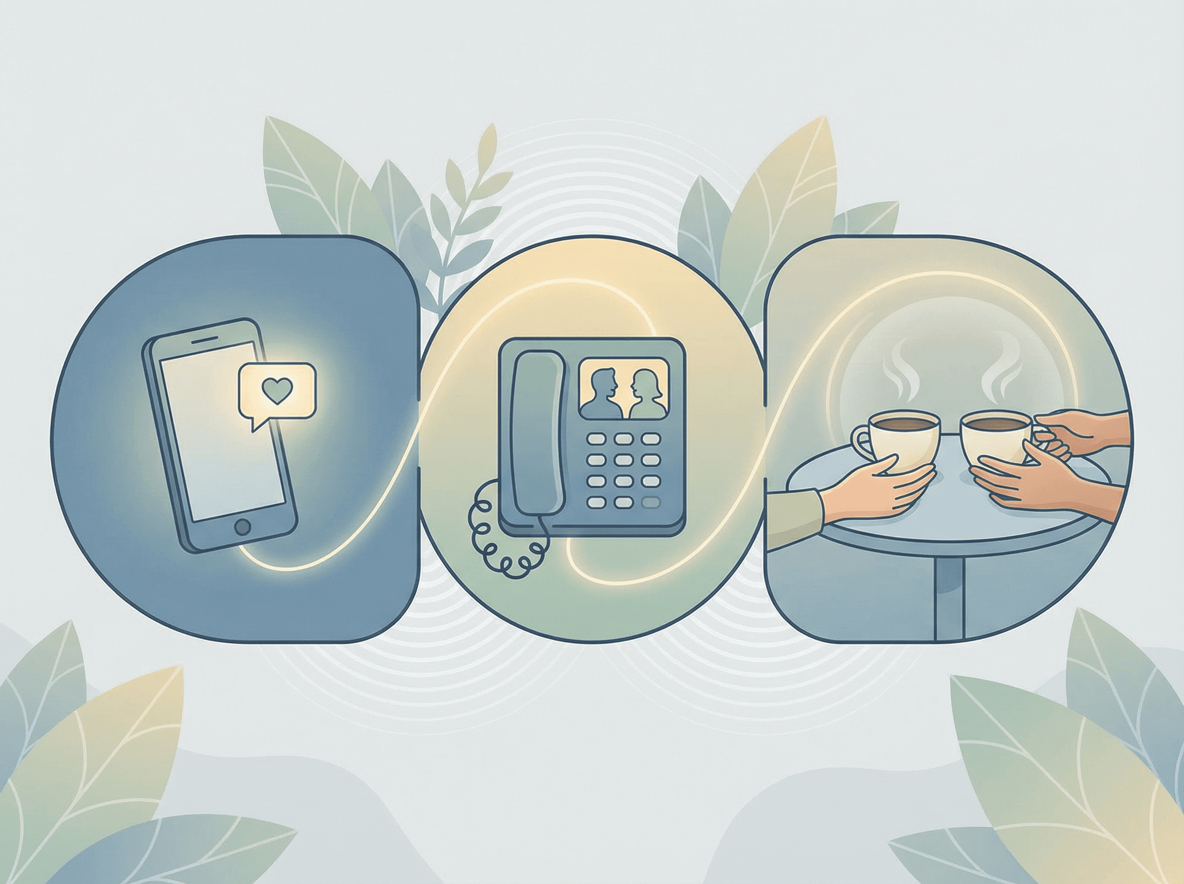 Pequenos atos de conexão fazem diferença