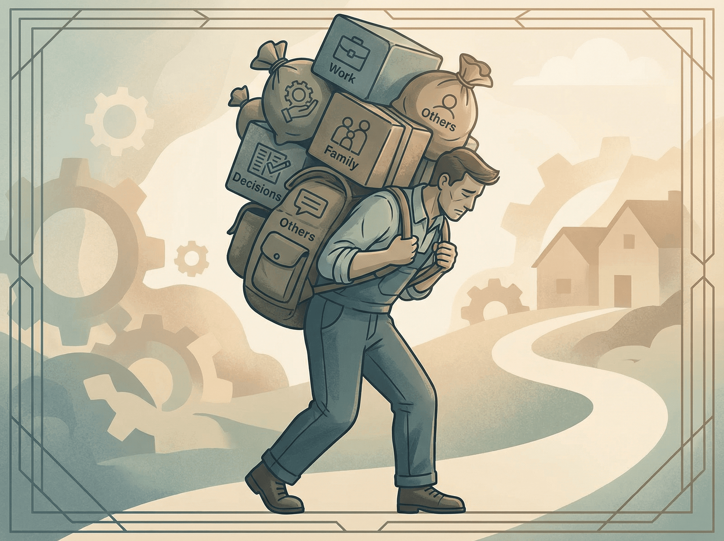 O peso da responsabilidade excessiva