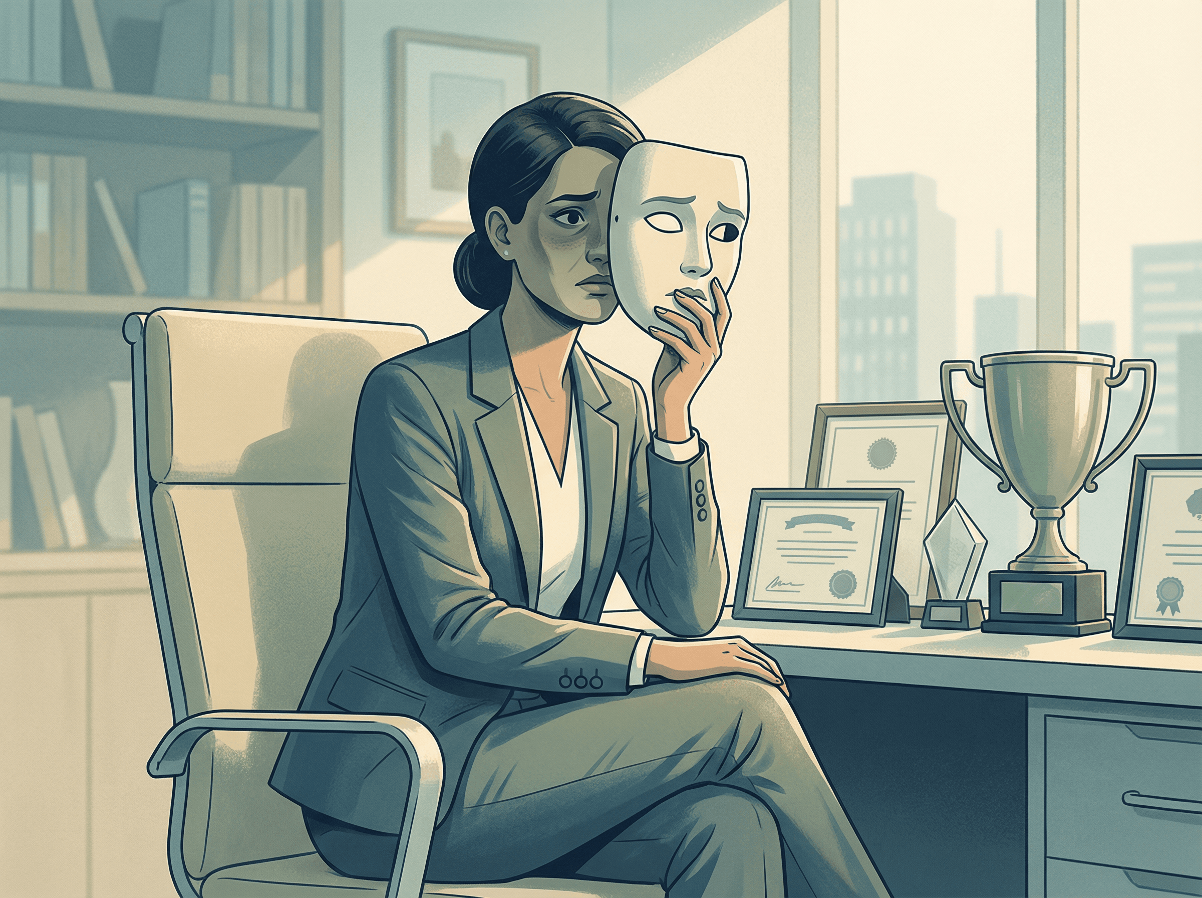 Sentimento de fraude apesar do sucesso