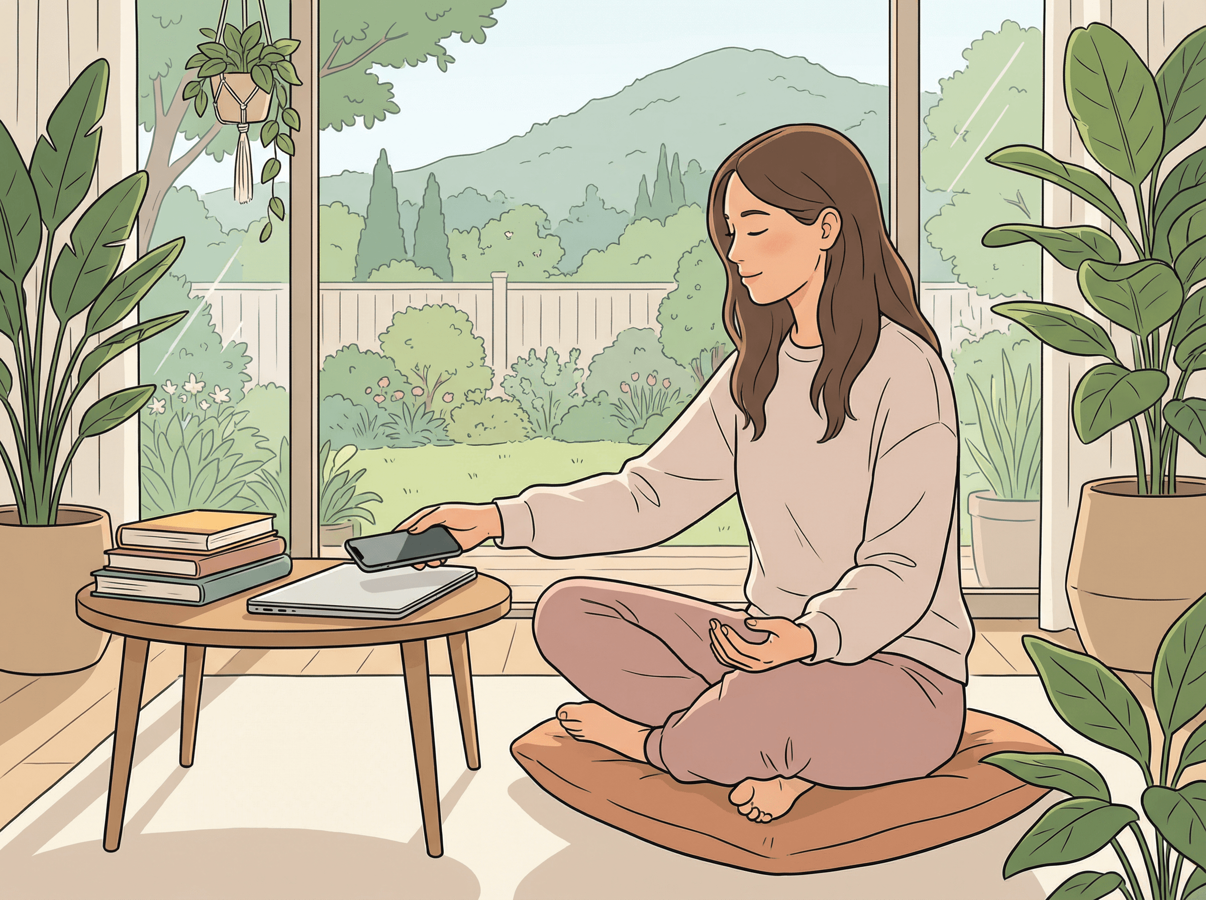 Desconectando com paz