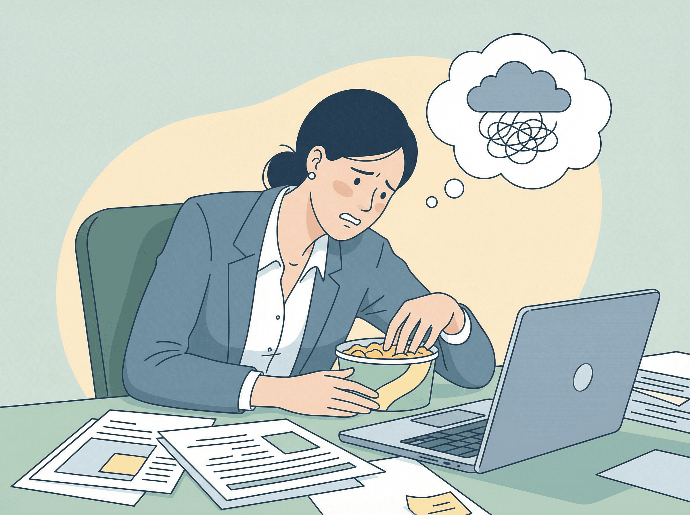 O ciclo do comer emocional