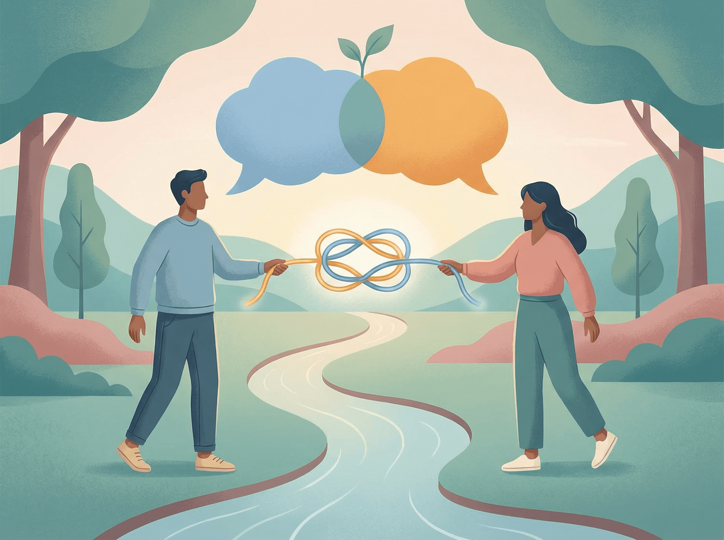 Comunicação construtiva na separação