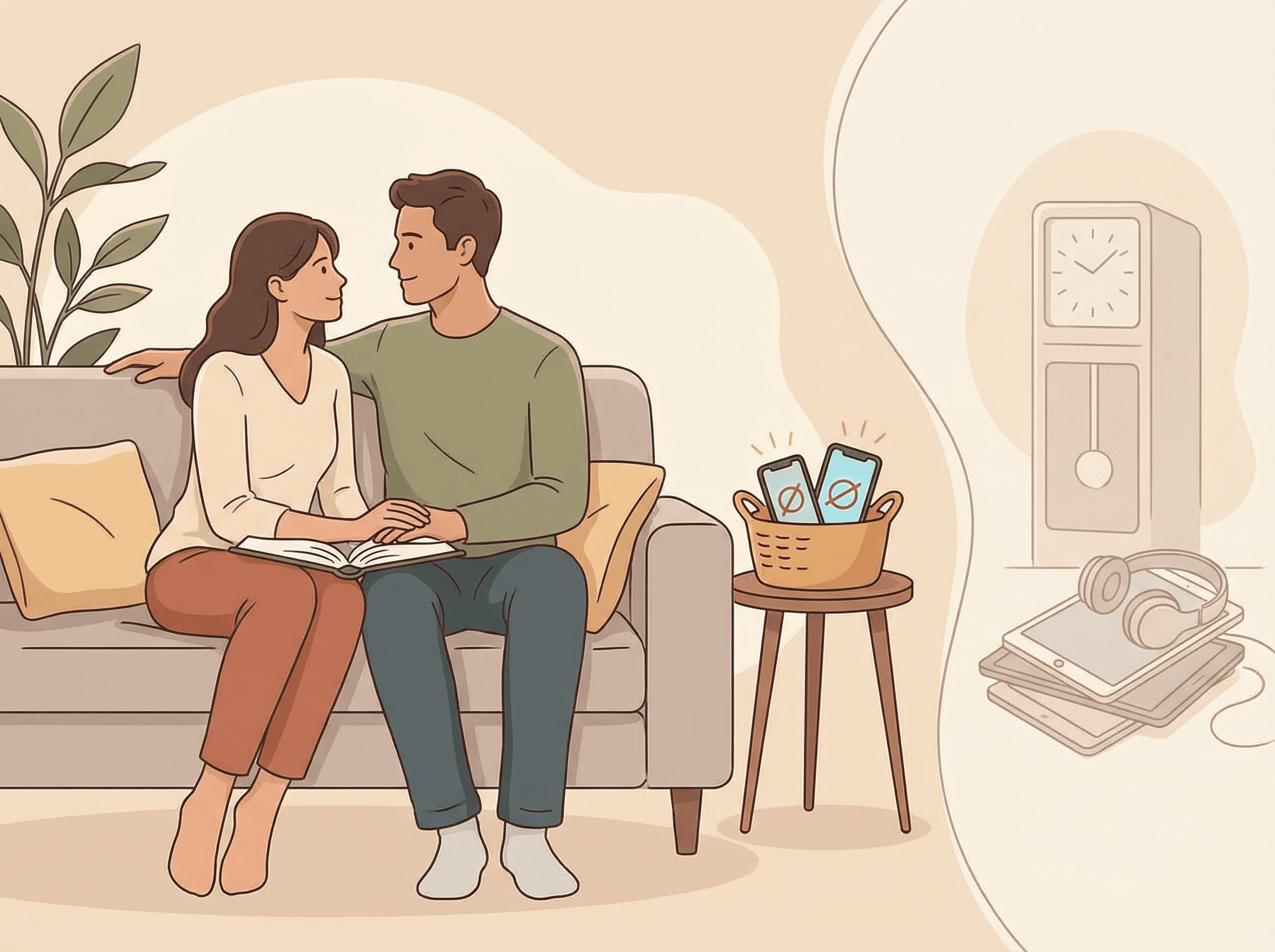 Estabelecendo limites saudáveis com tecnologia