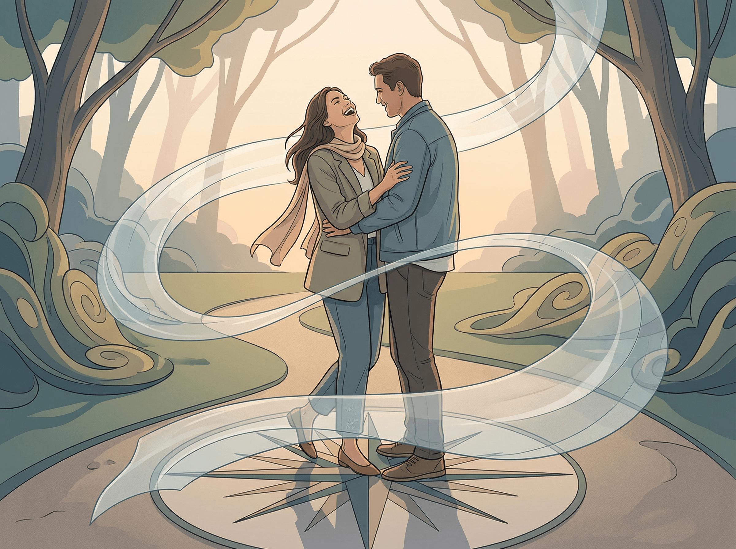 Flexibilidade e espontaneidade no casal