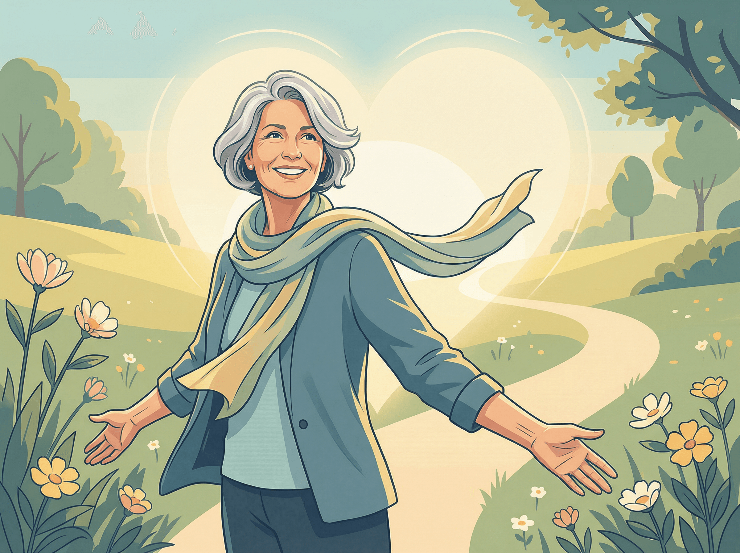 Abraçando novo capítulo de vida e amor