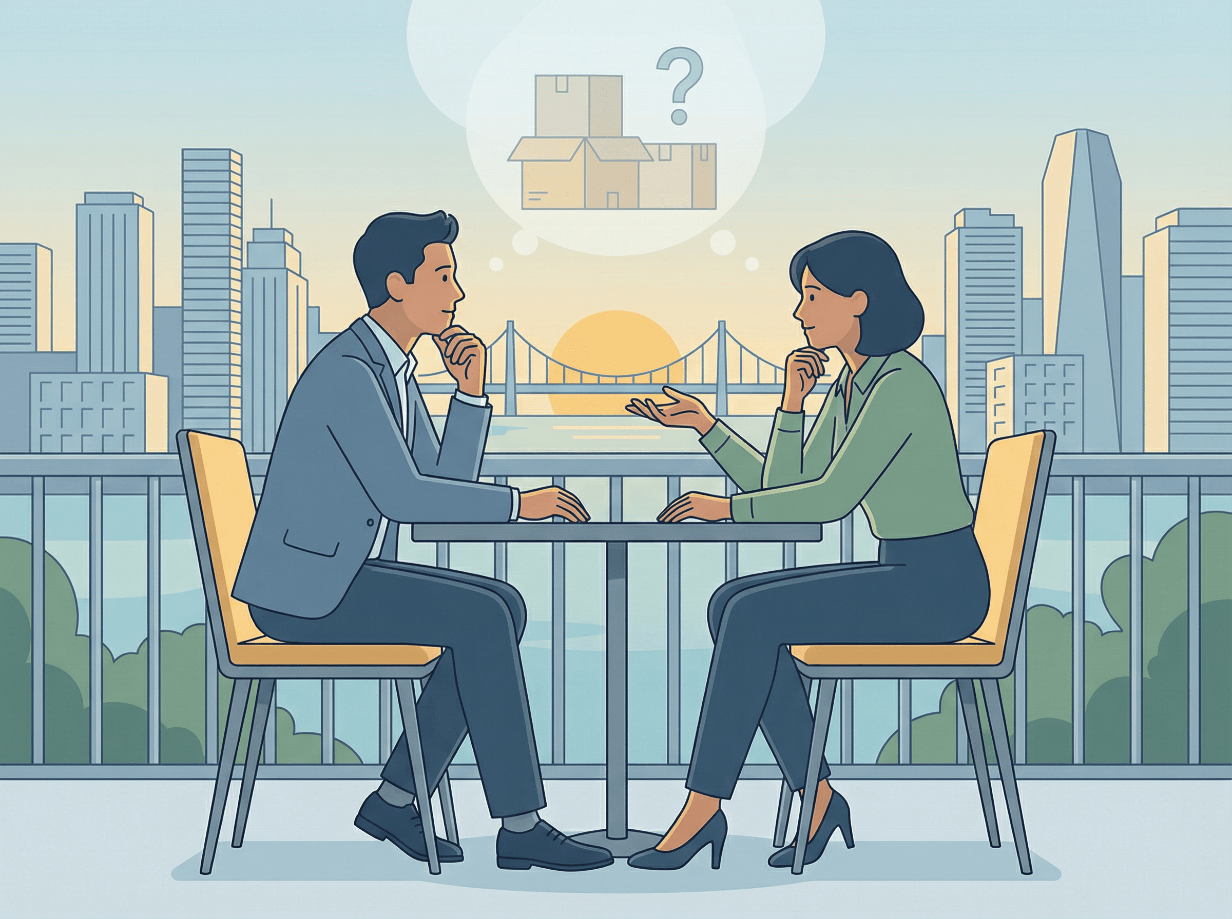 Decisão de relocação em casal