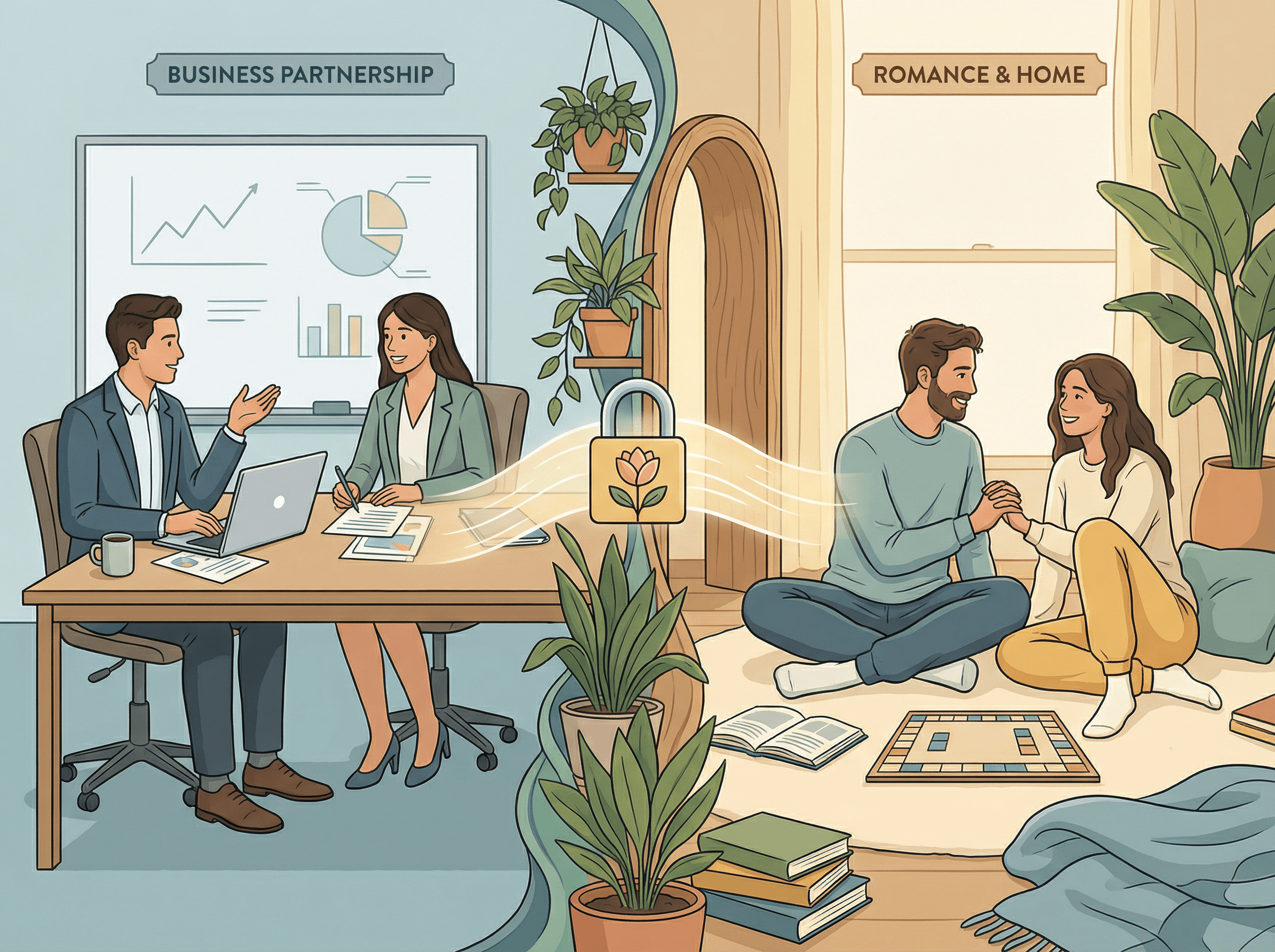 Estabelecendo fronteiras saudáveis entre trabalho e amor