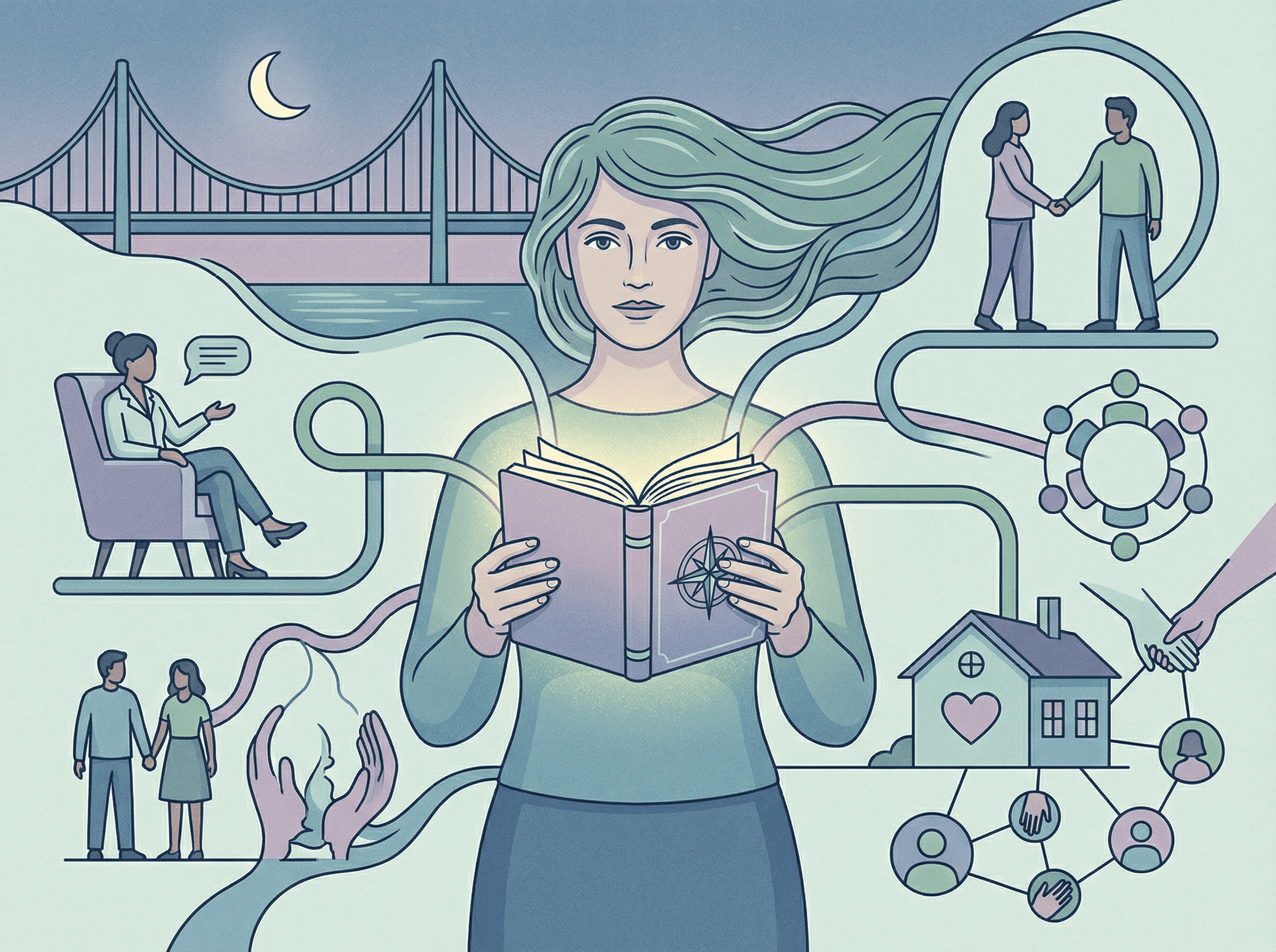 Rede de apoio e planejamento de segurança