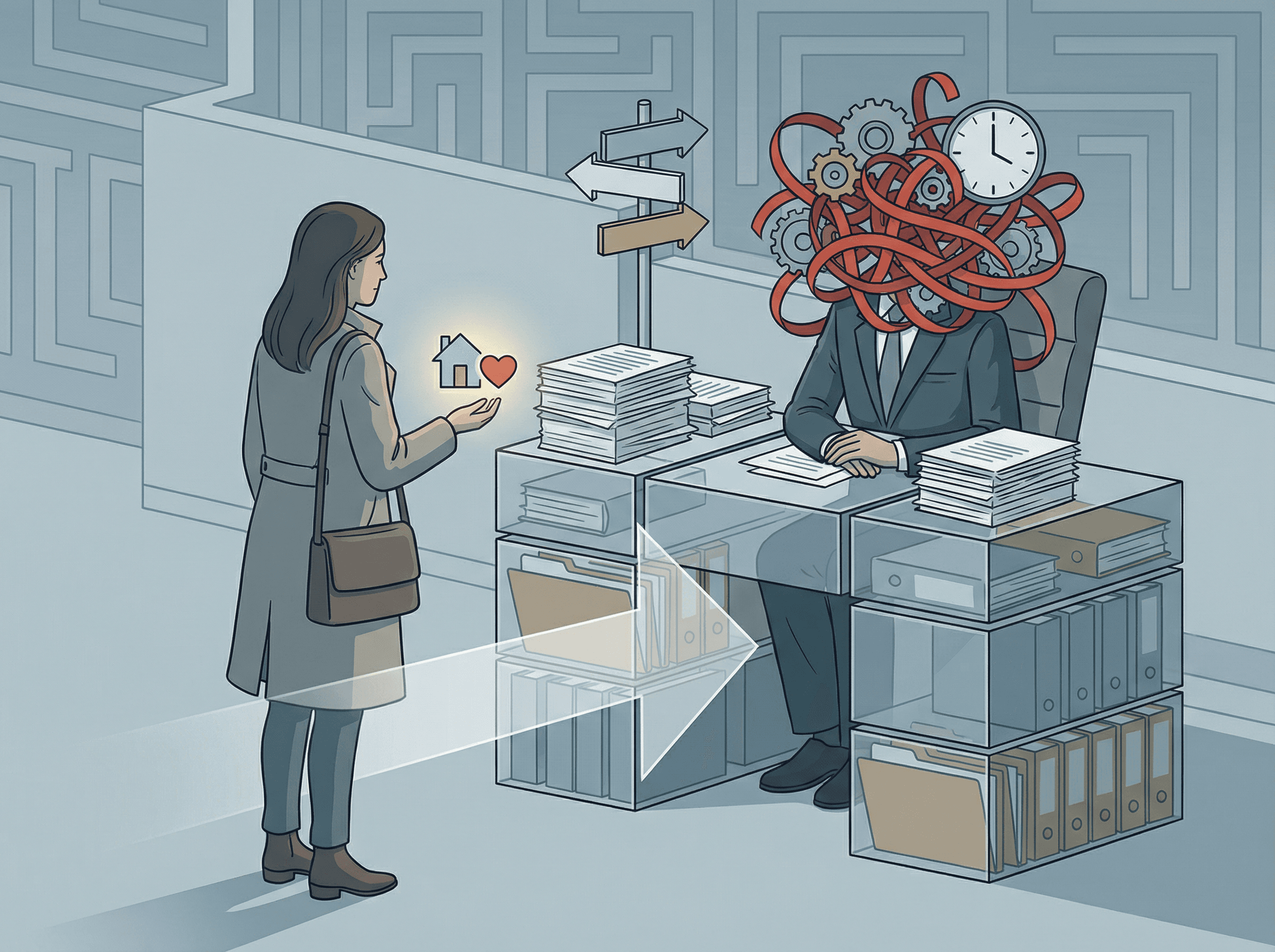 Barreiras institucionais e burocracia