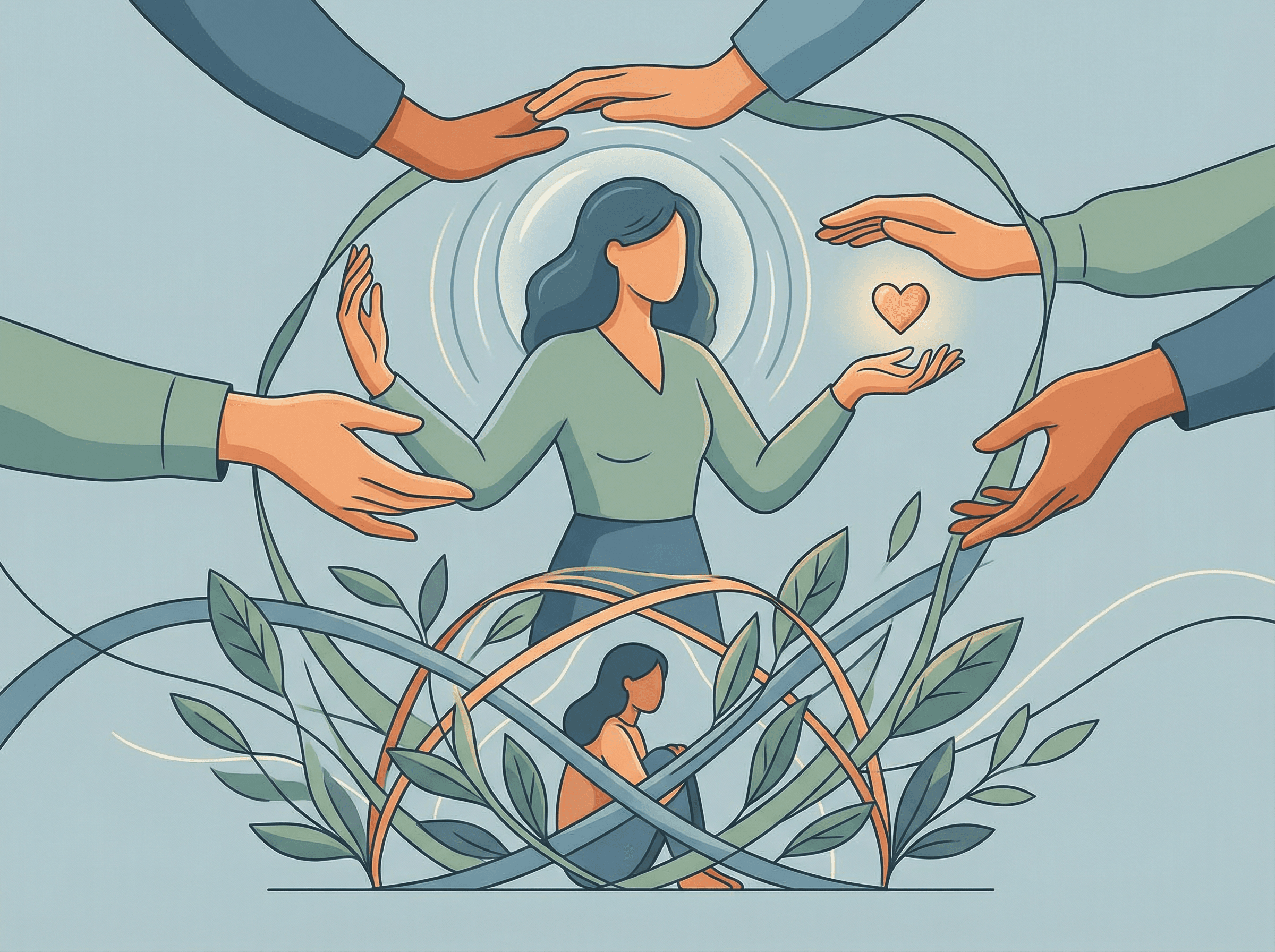 Rede de proteção e apoio