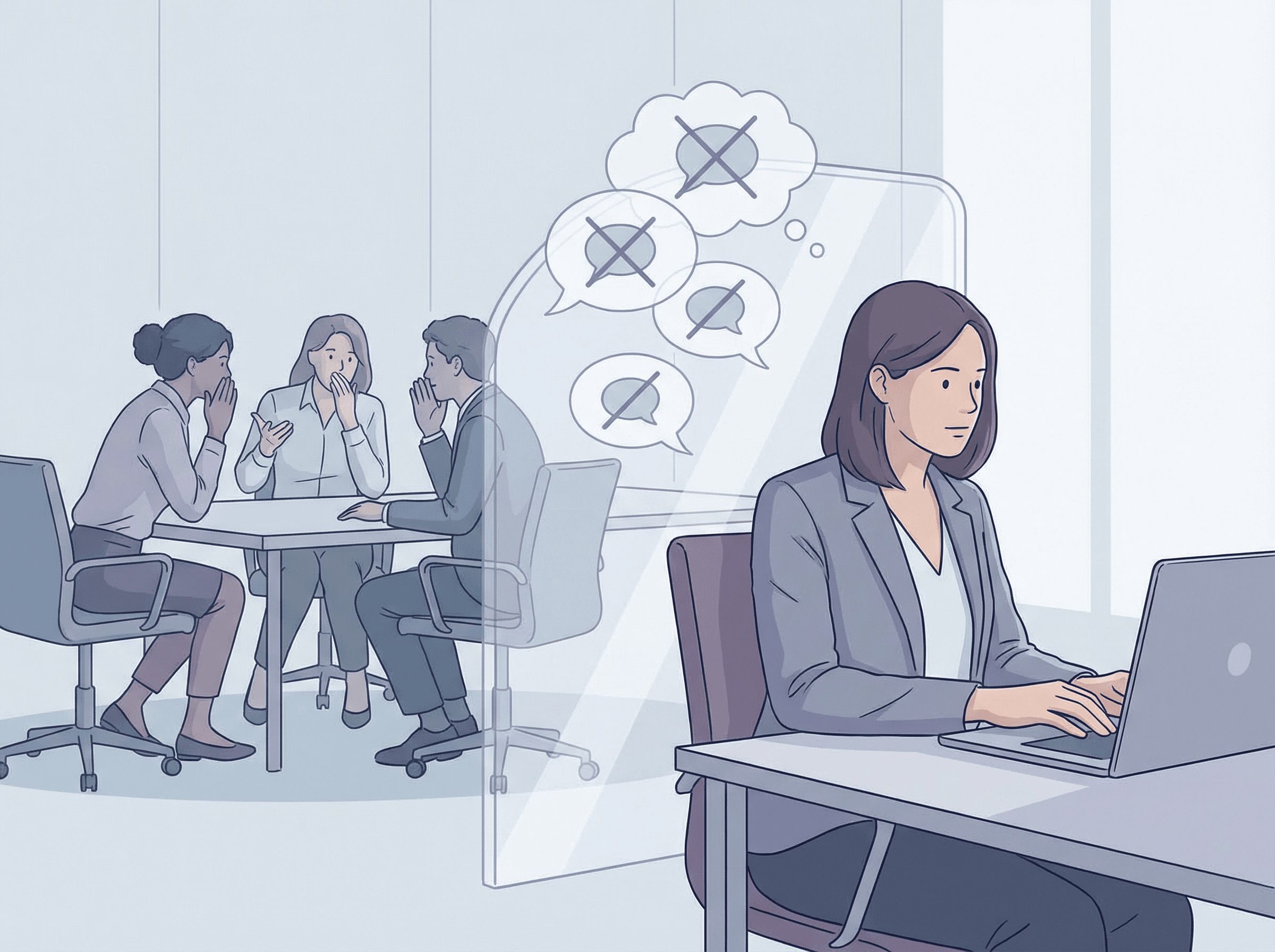 Retaliação e isolamento profissional