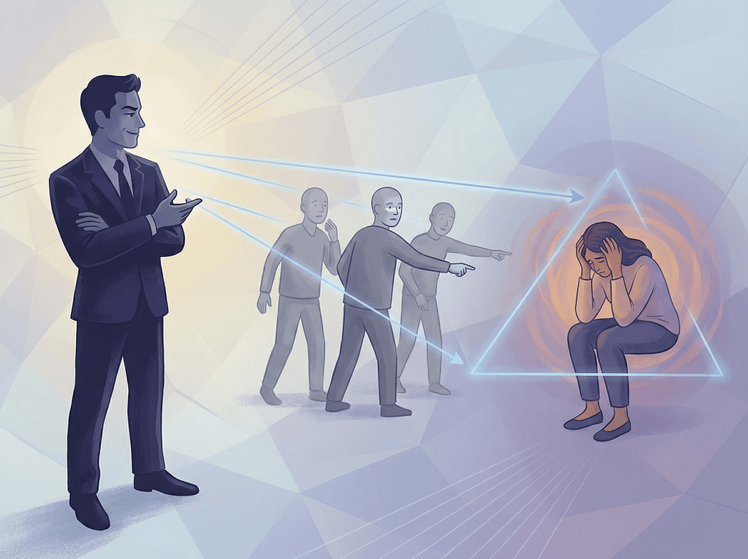 Triangulação e manipulação de terceiros