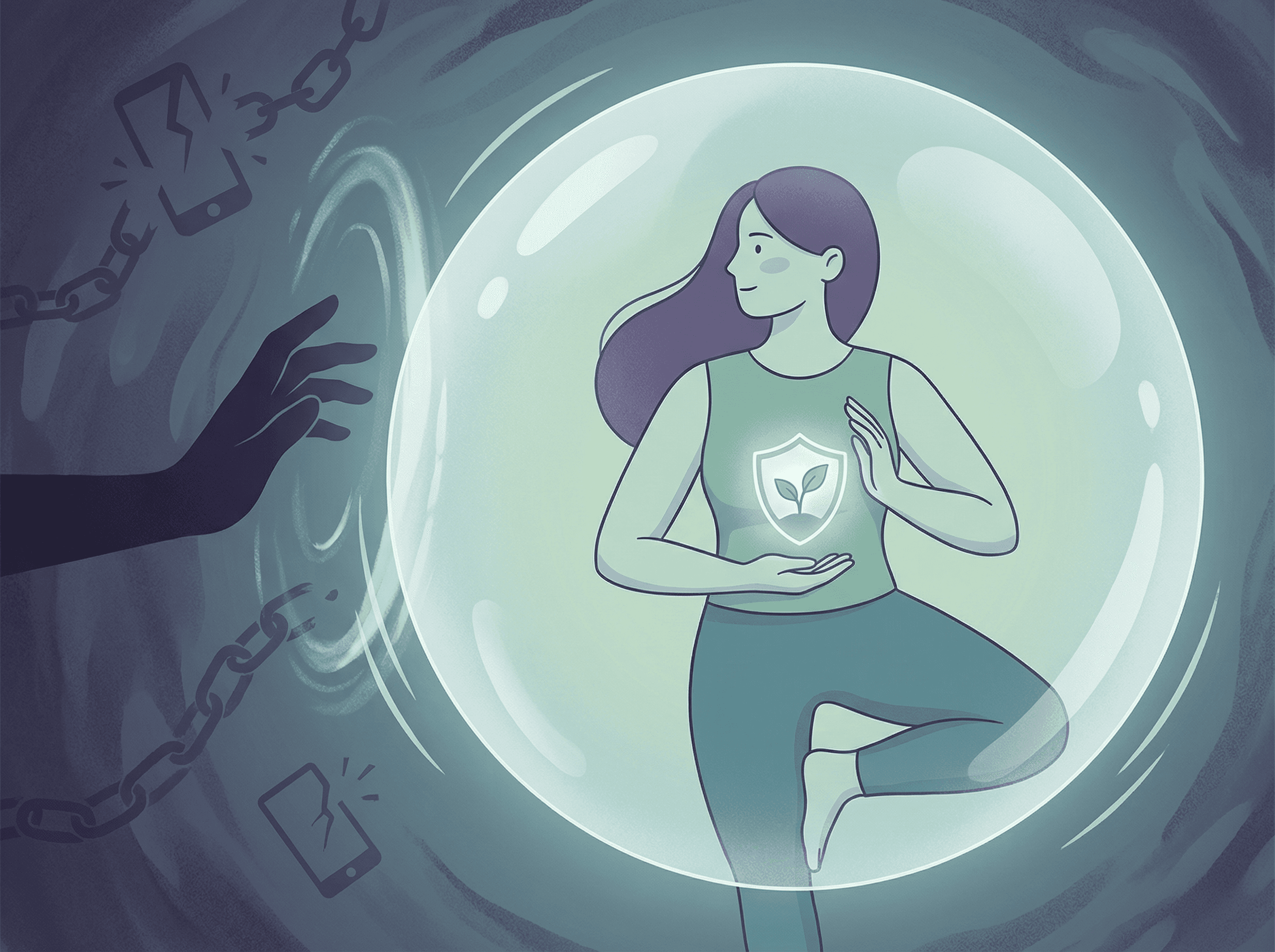 Mantendo contato zero e limites