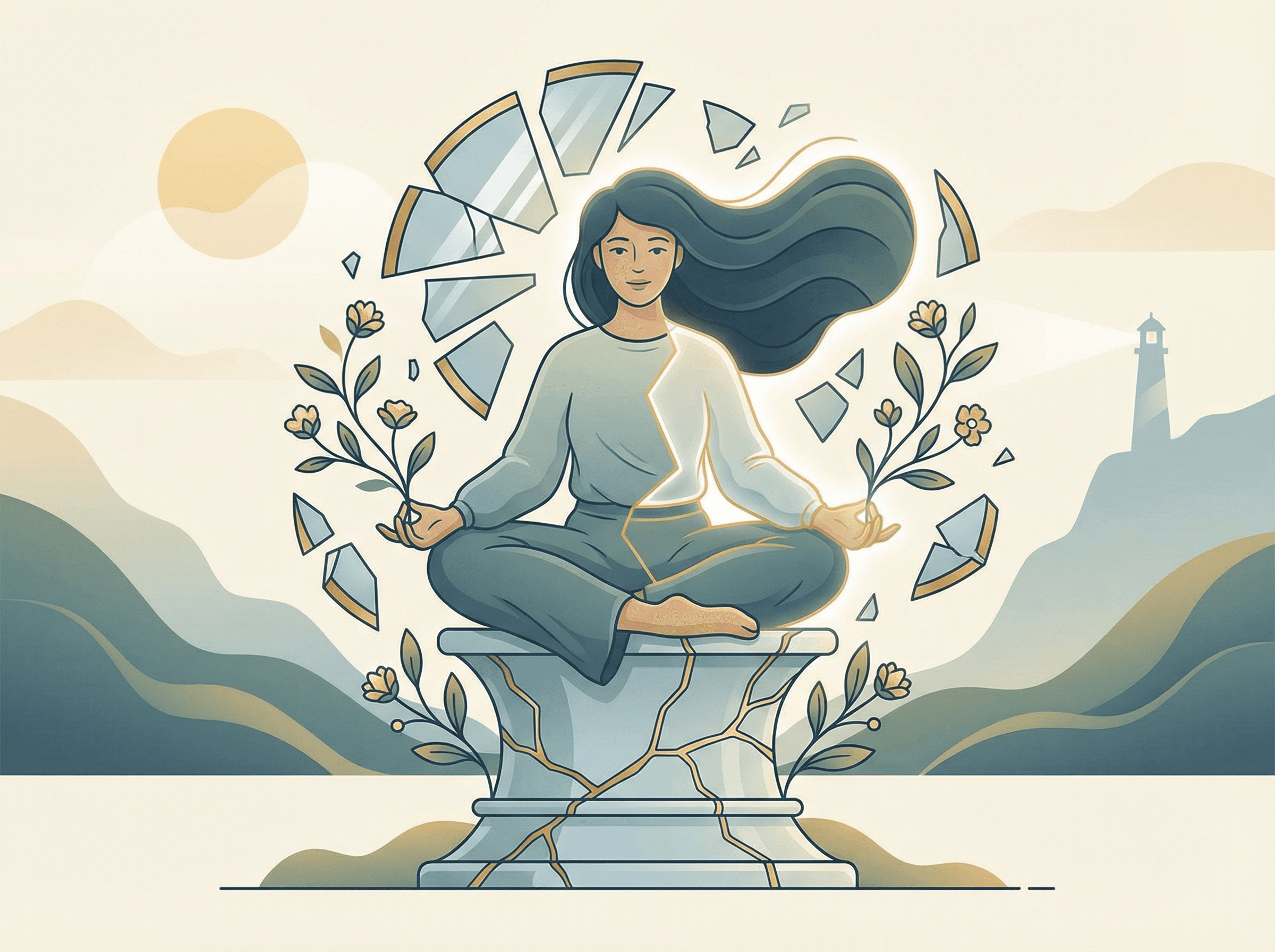 Reconstrução e cura após o descarte